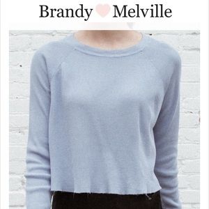 Brandy Melville Abigail Thermal Top NWOT